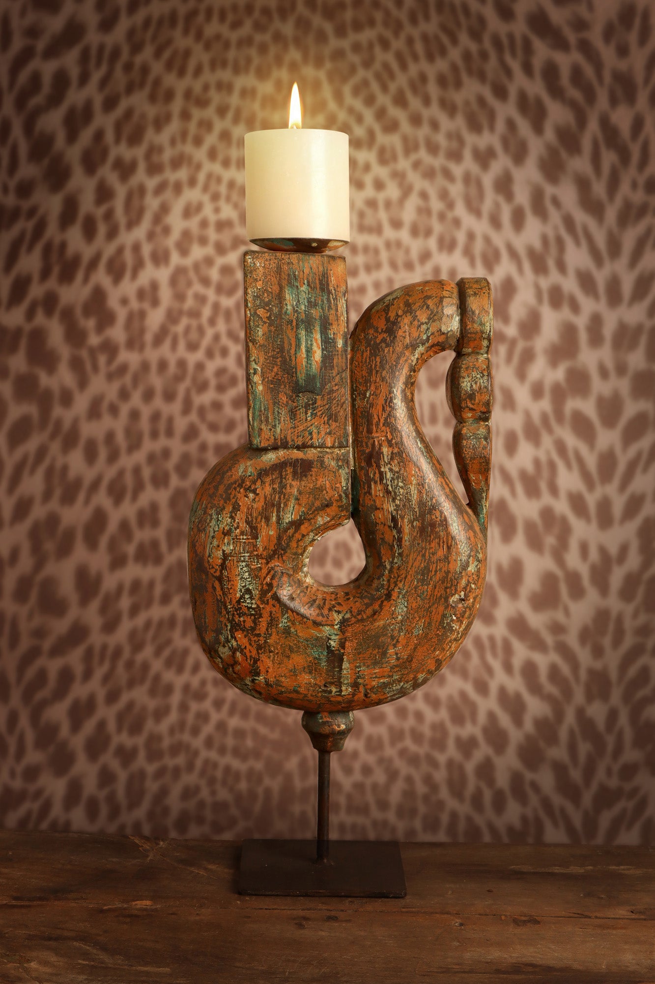 Vintage bracket Candle Stand