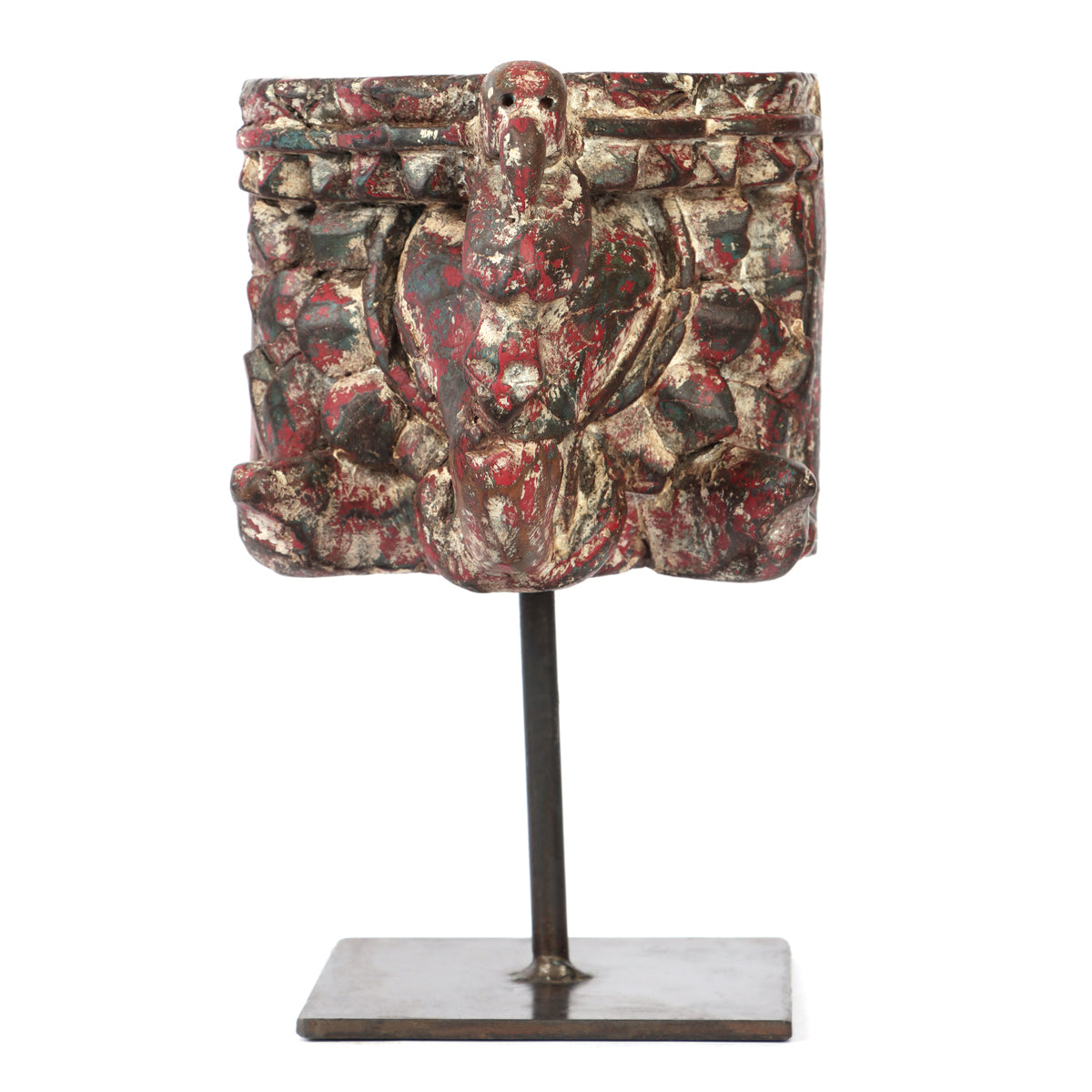 Vintage Carved Candle Stand