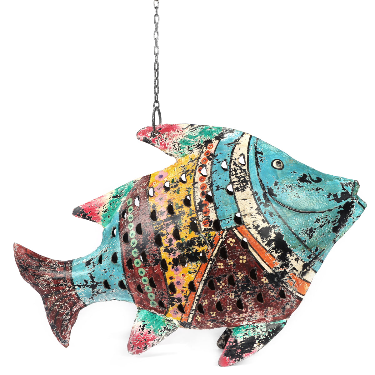 Pendant Fish candle holder