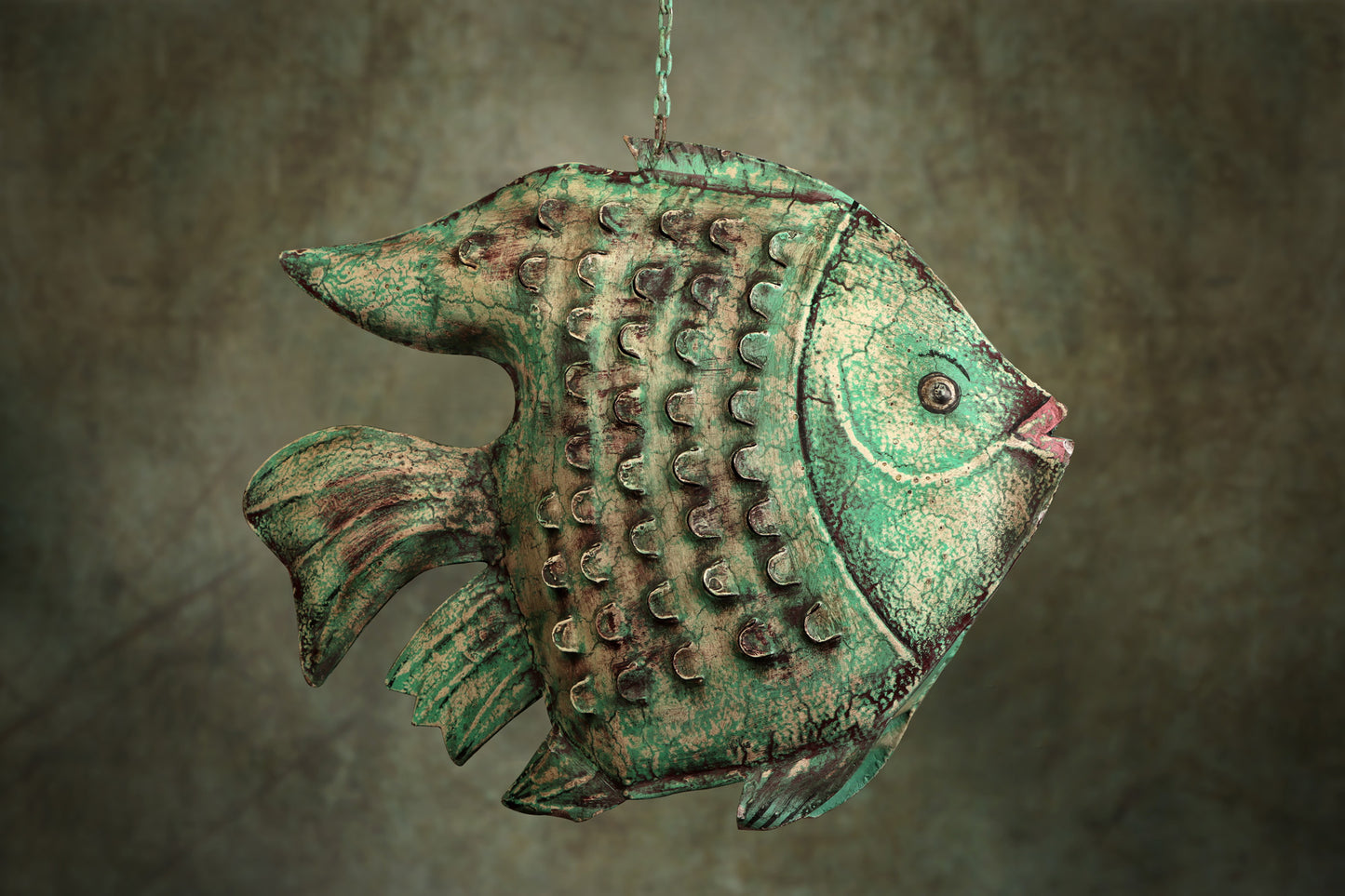 Pendant Fish candle holder