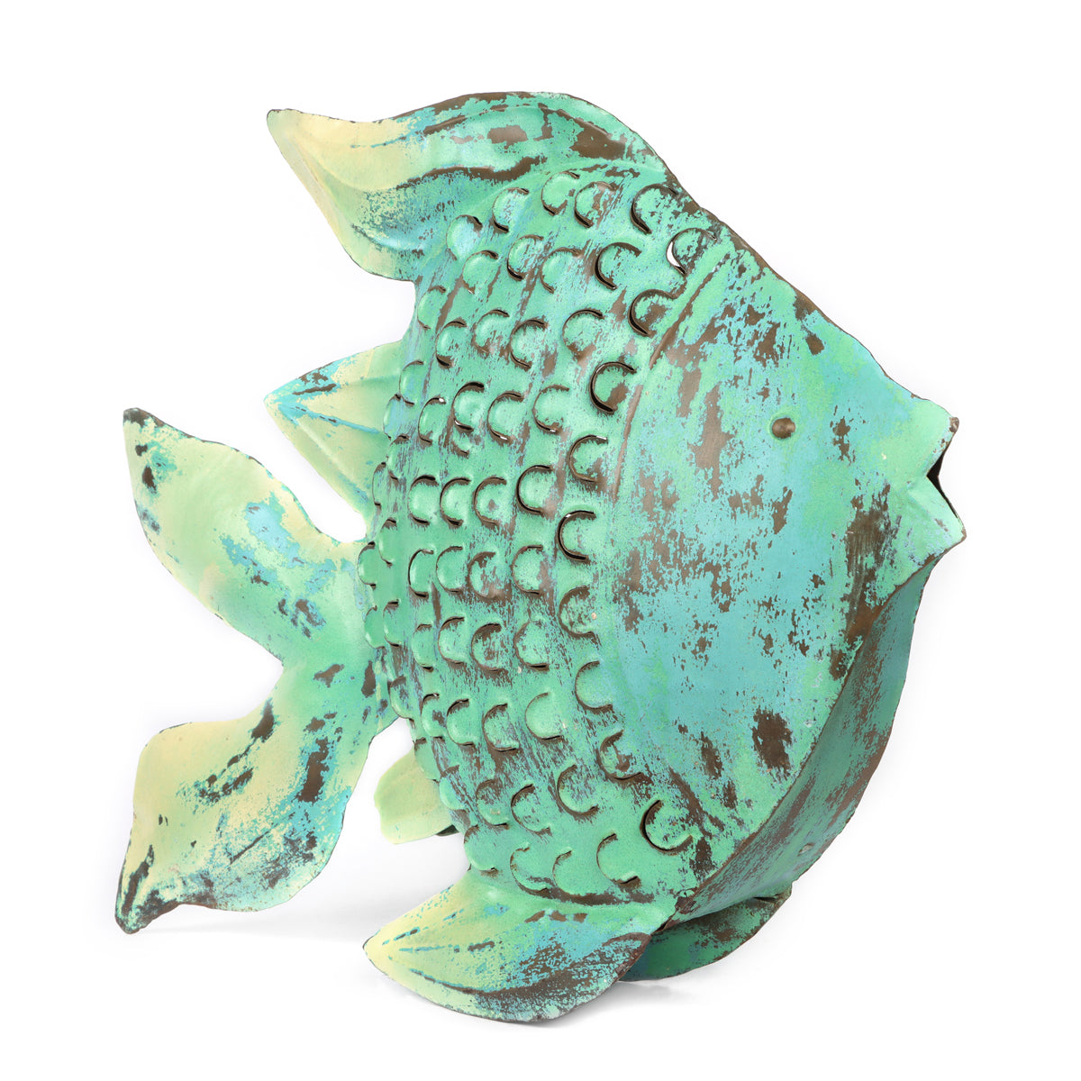 Metal Fish Candle stand
