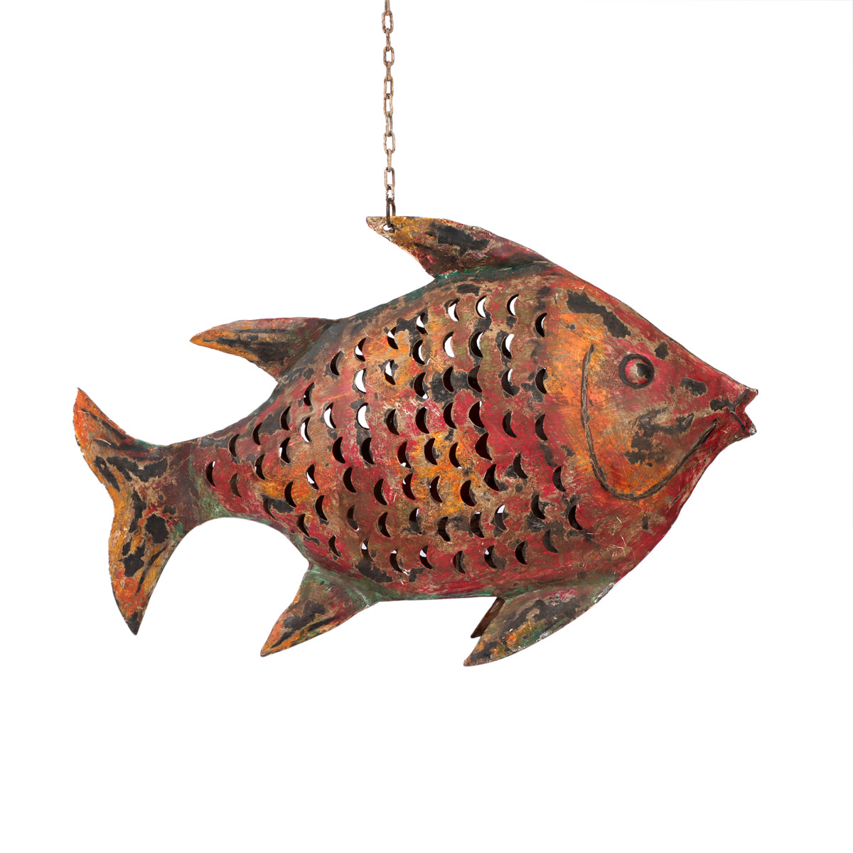 Pendant Fish candle holder