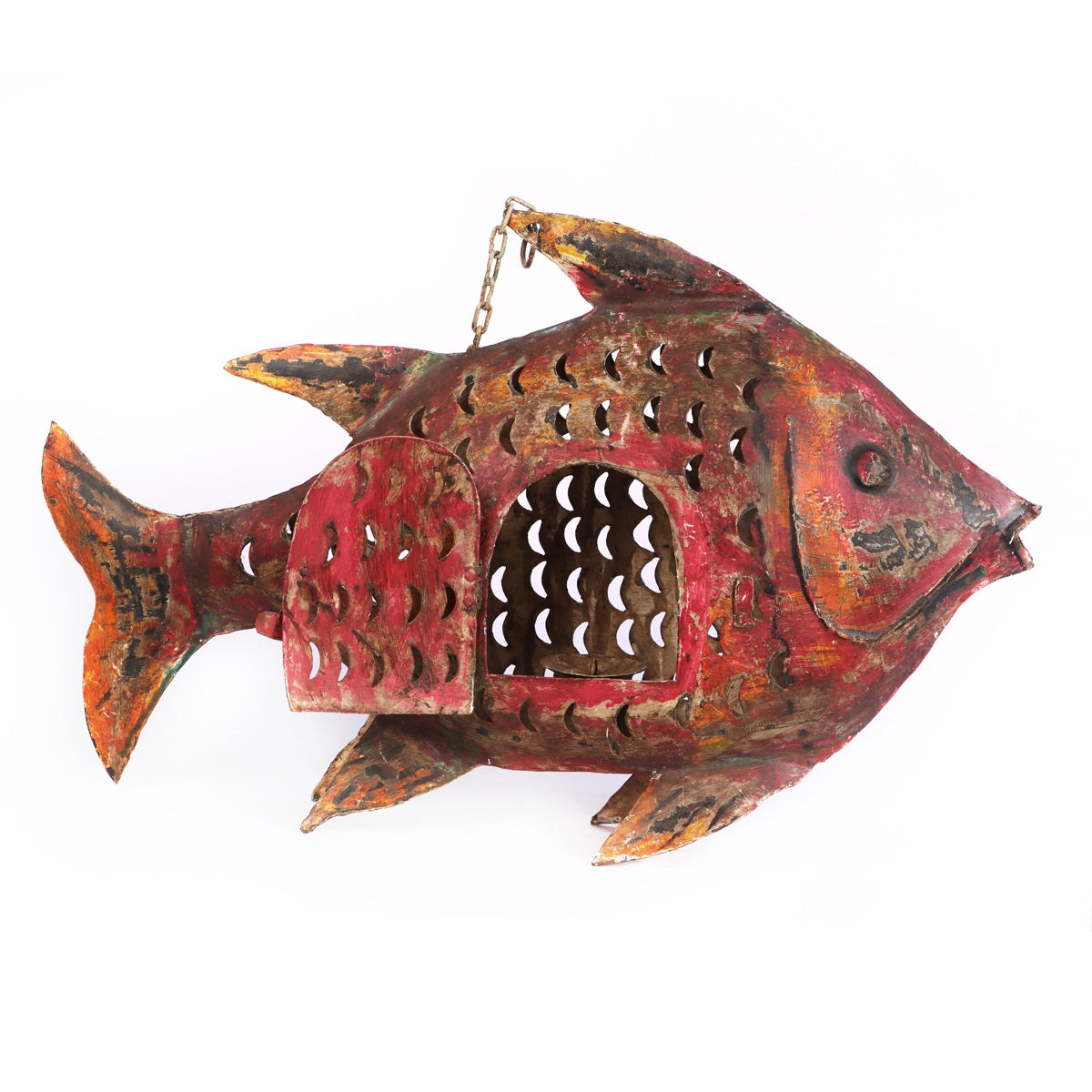 Pendant Fish candle holder