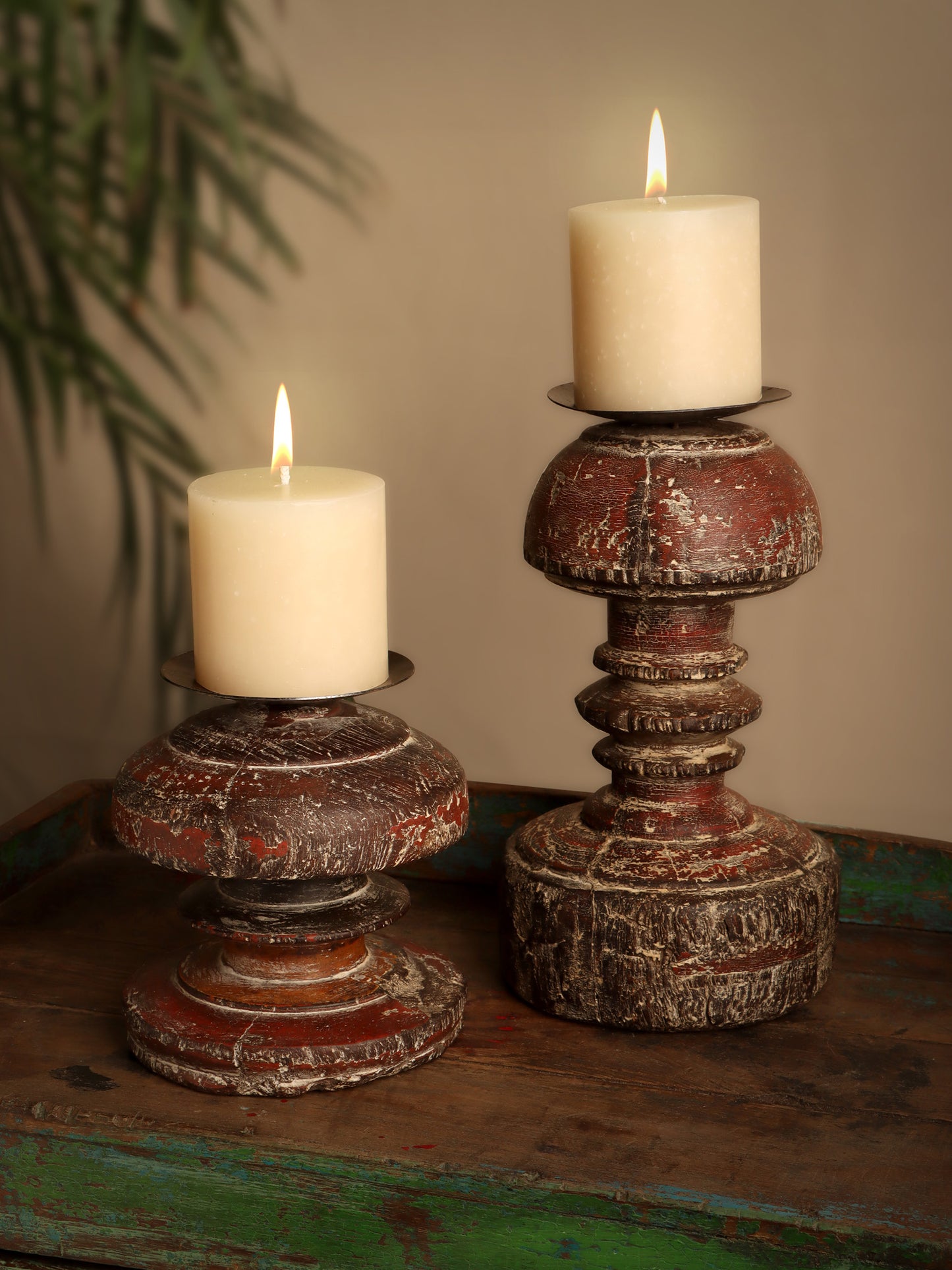 Worn Out Candle Stand