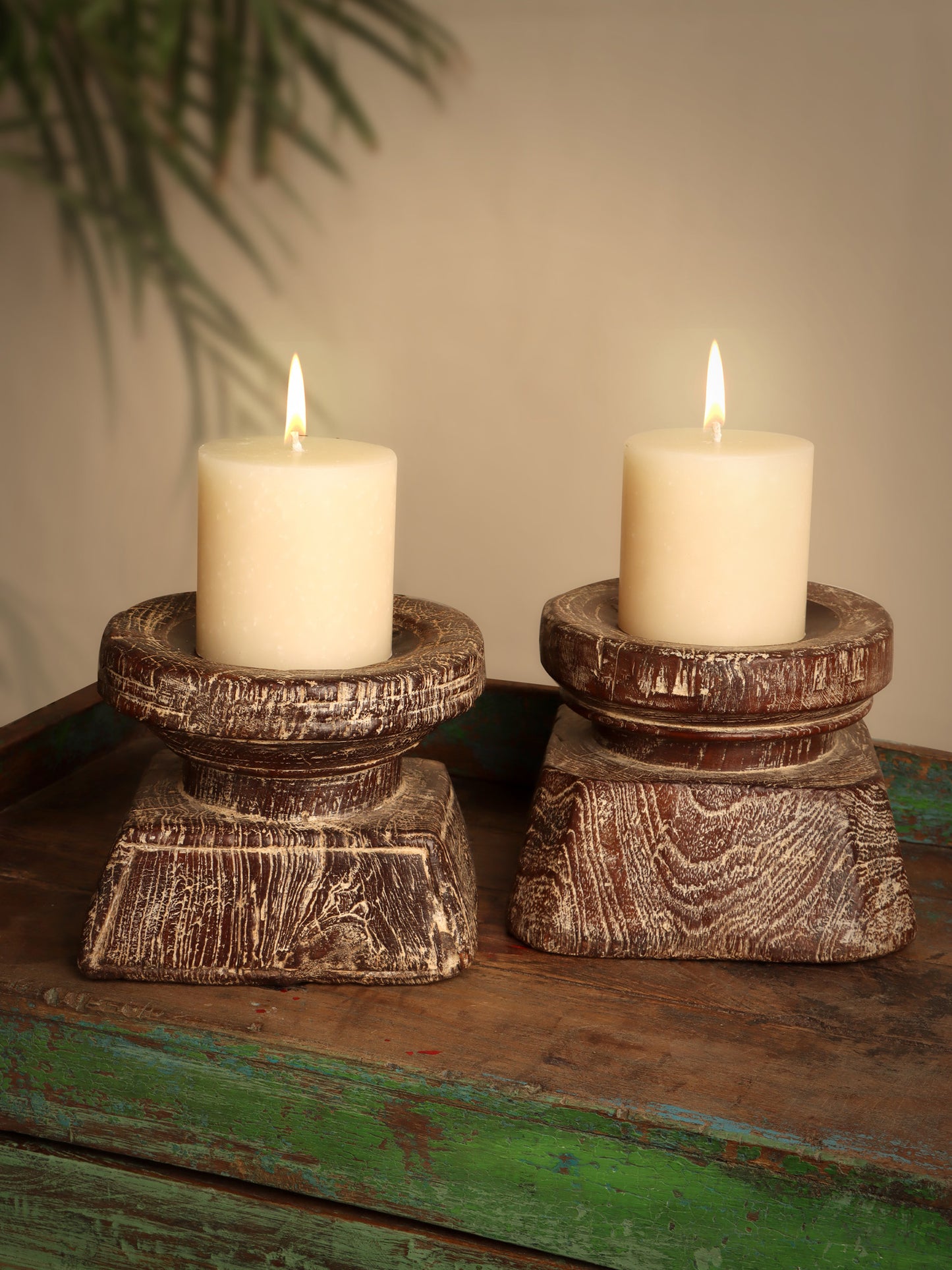 Worn Out Candle Stand
