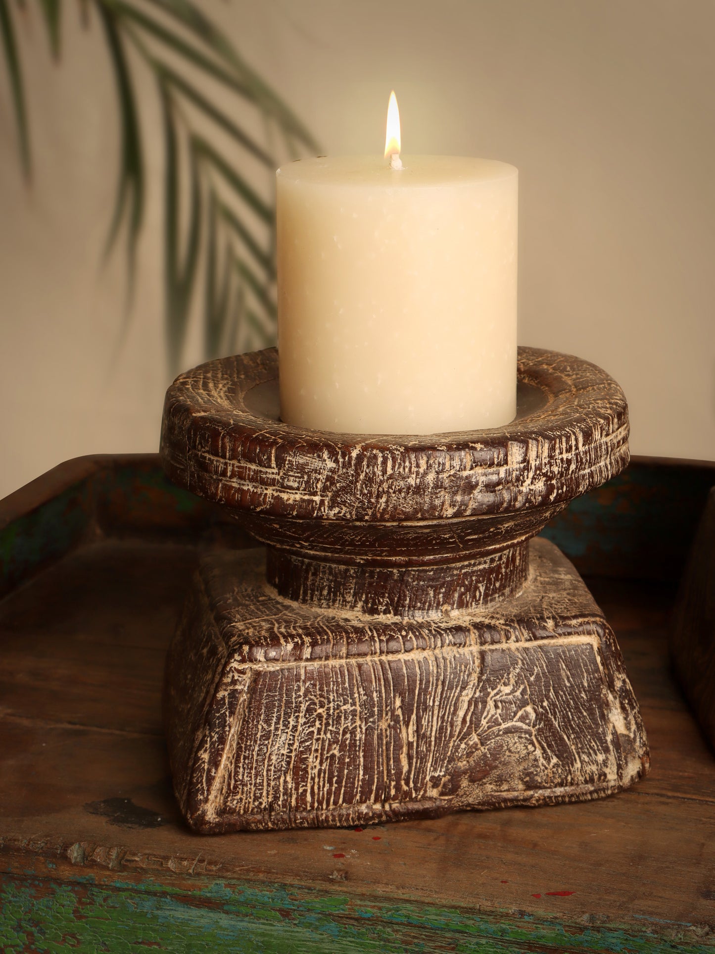 Worn Out Candle Stand