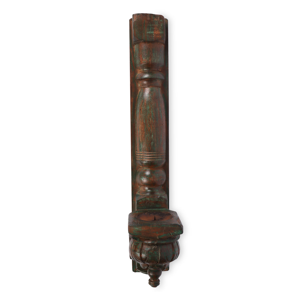 Carved Wall Candle holder