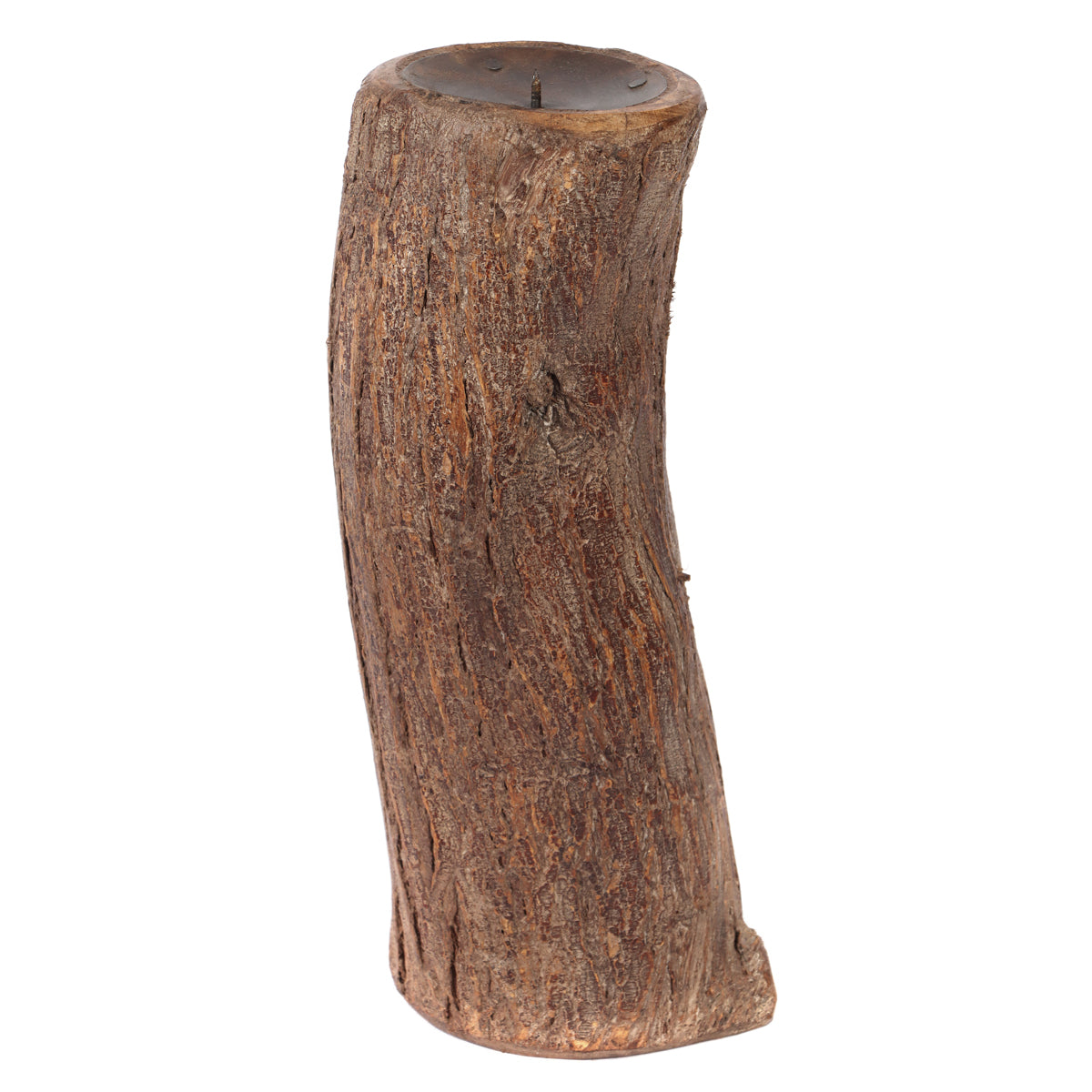Log Candle Stand