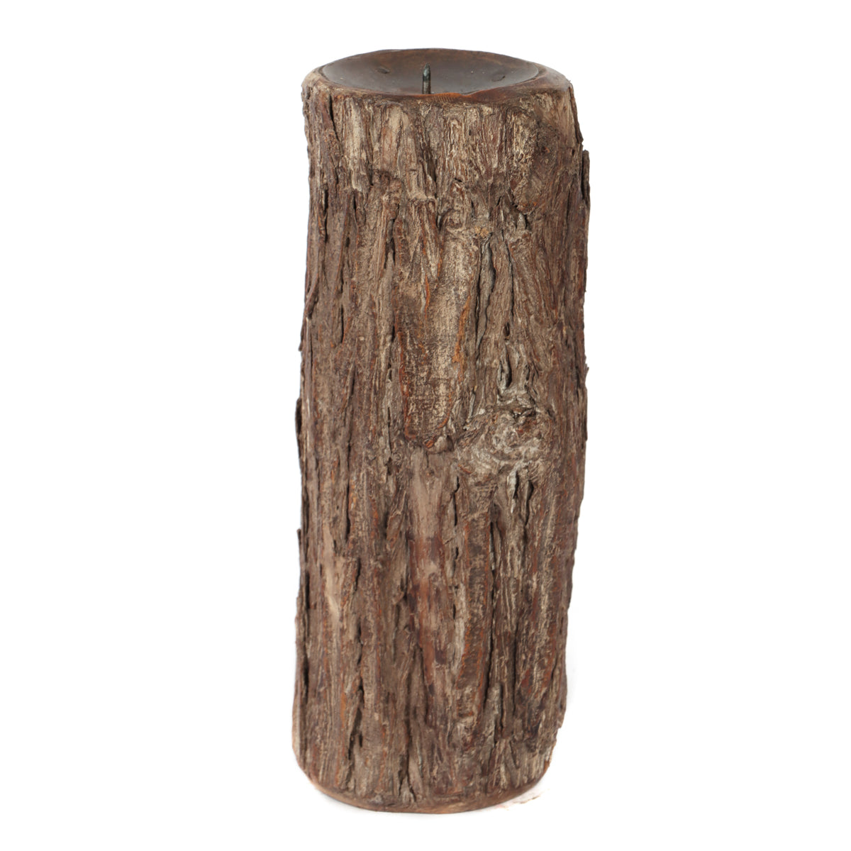 Log Candle Stand