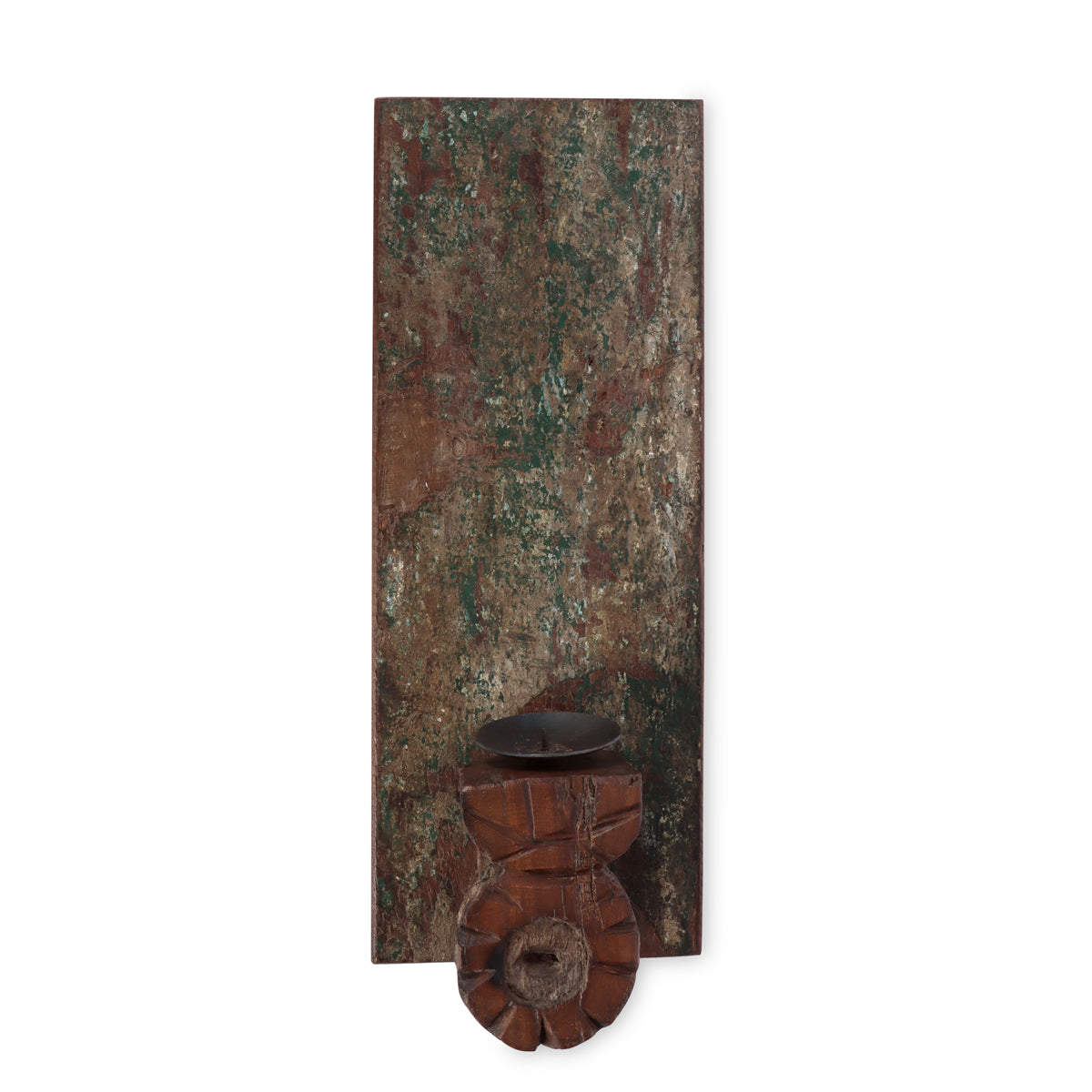 Weathered Wall Candle Holder