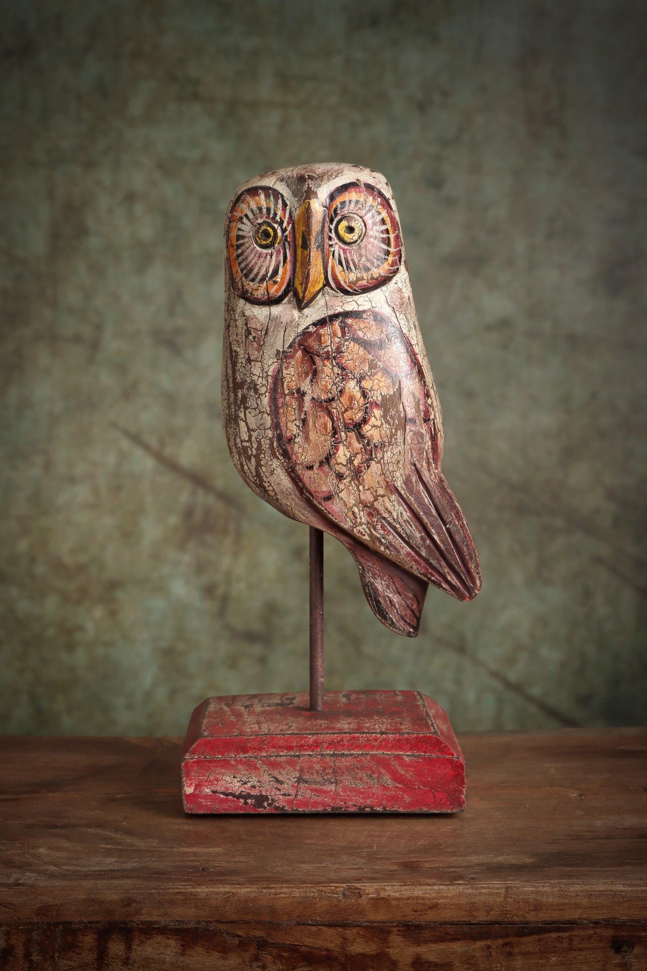 Rustic Owl Guardian