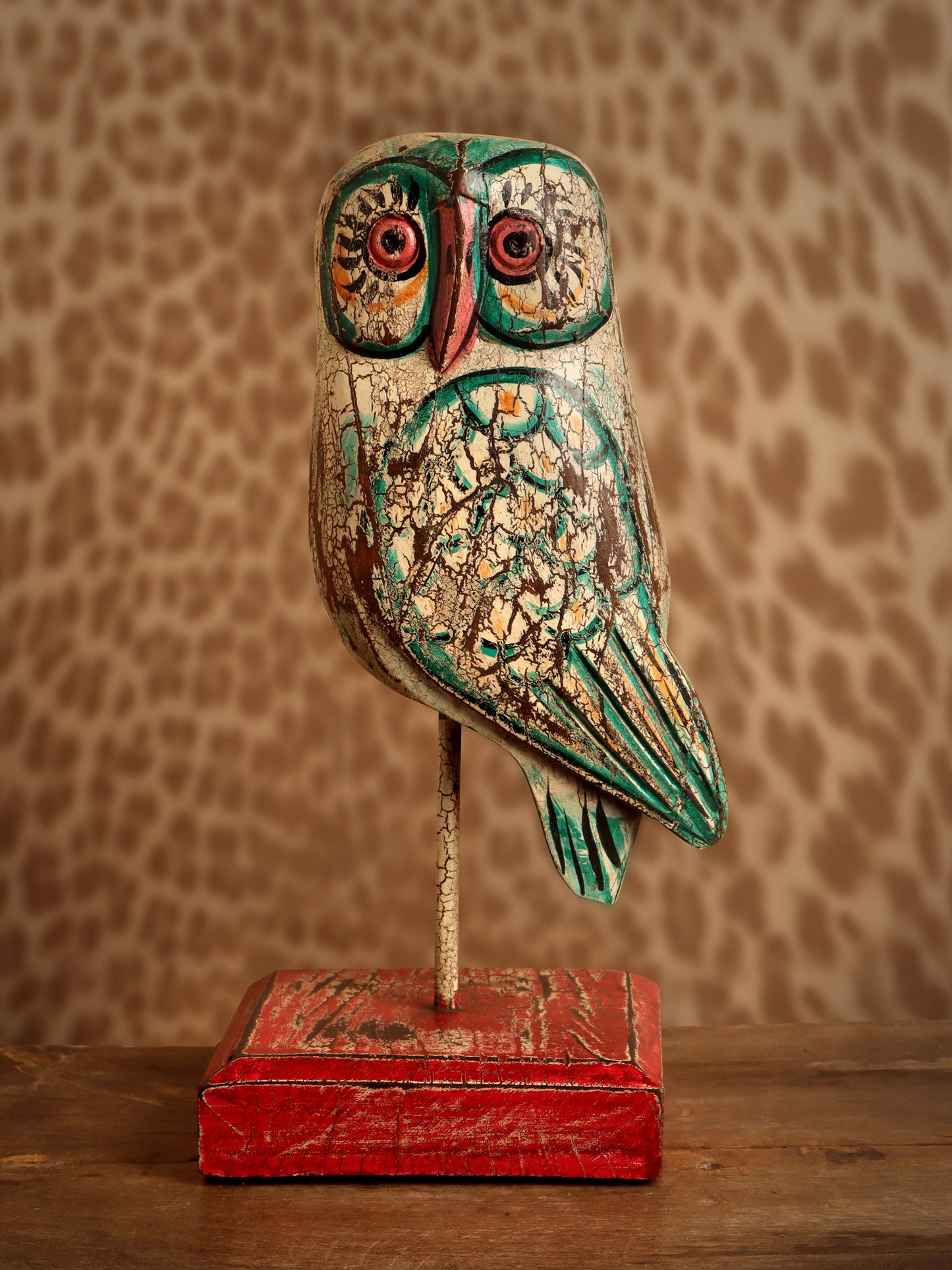 Rustic Owl Guardian