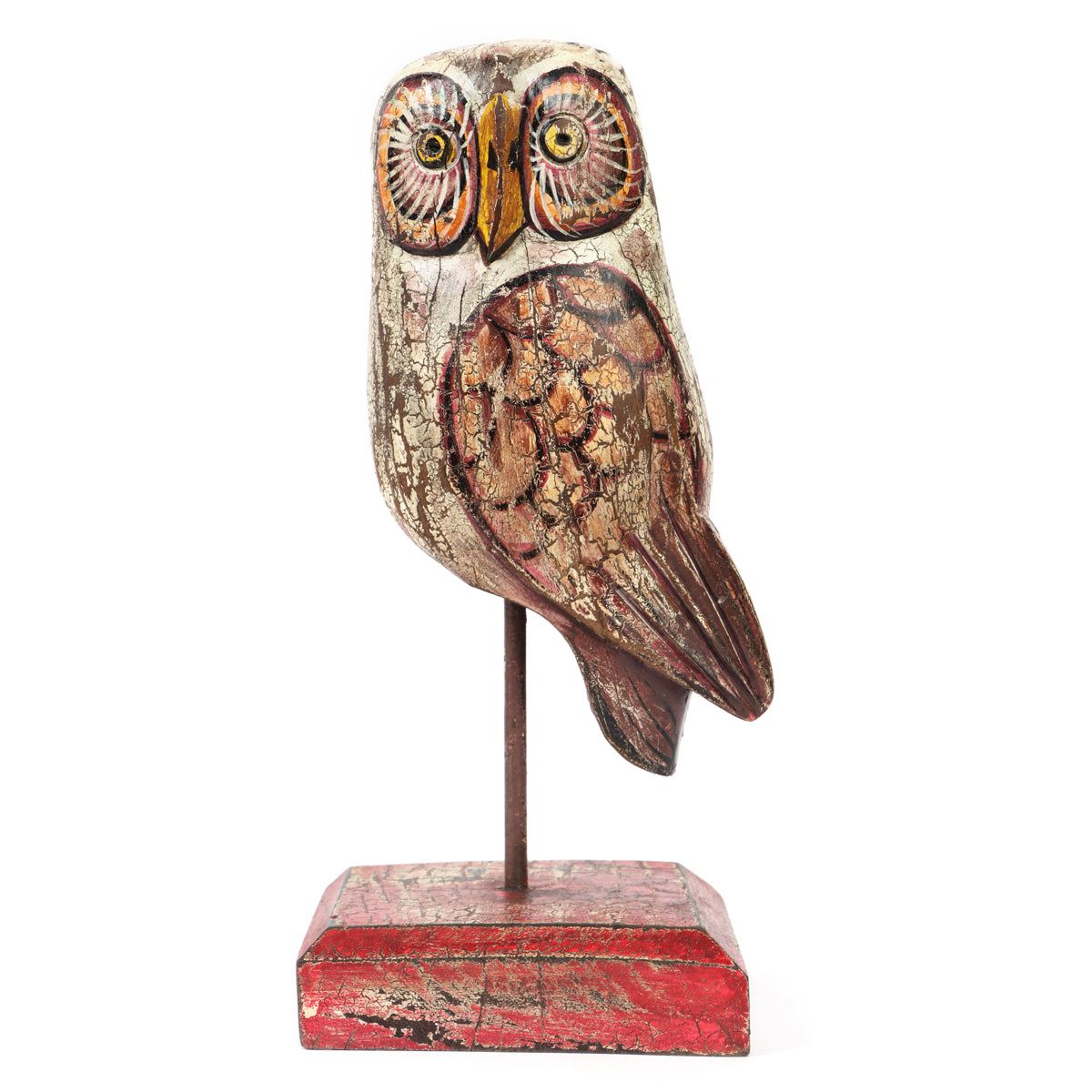 Rustic Owl Guardian