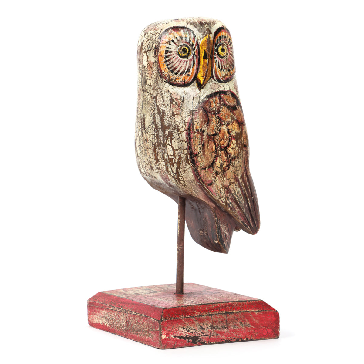 Rustic Owl Guardian