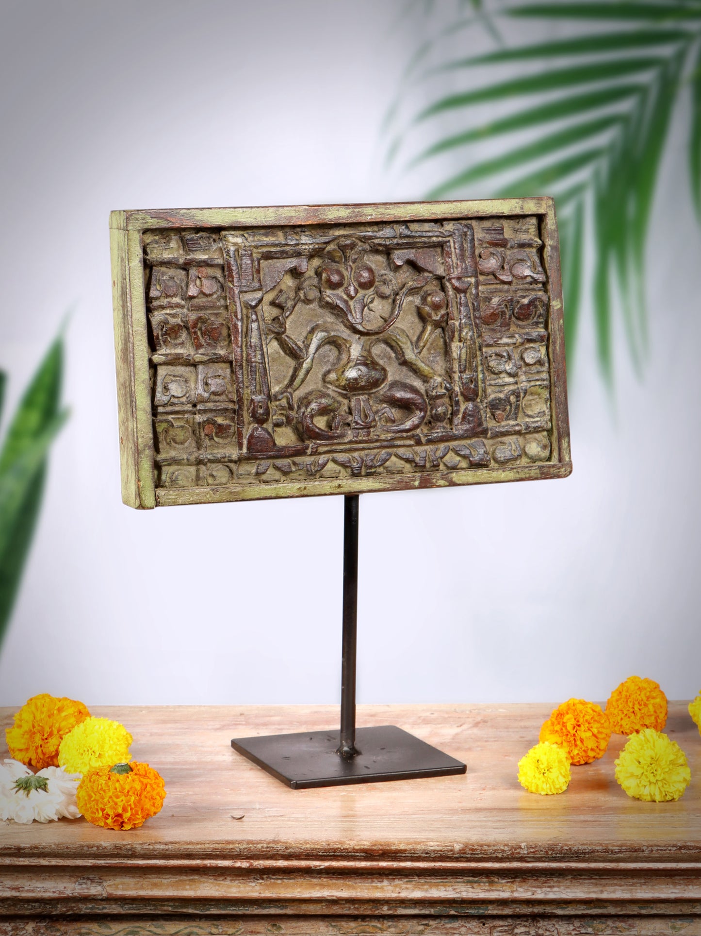 Carved Ganesha Accent