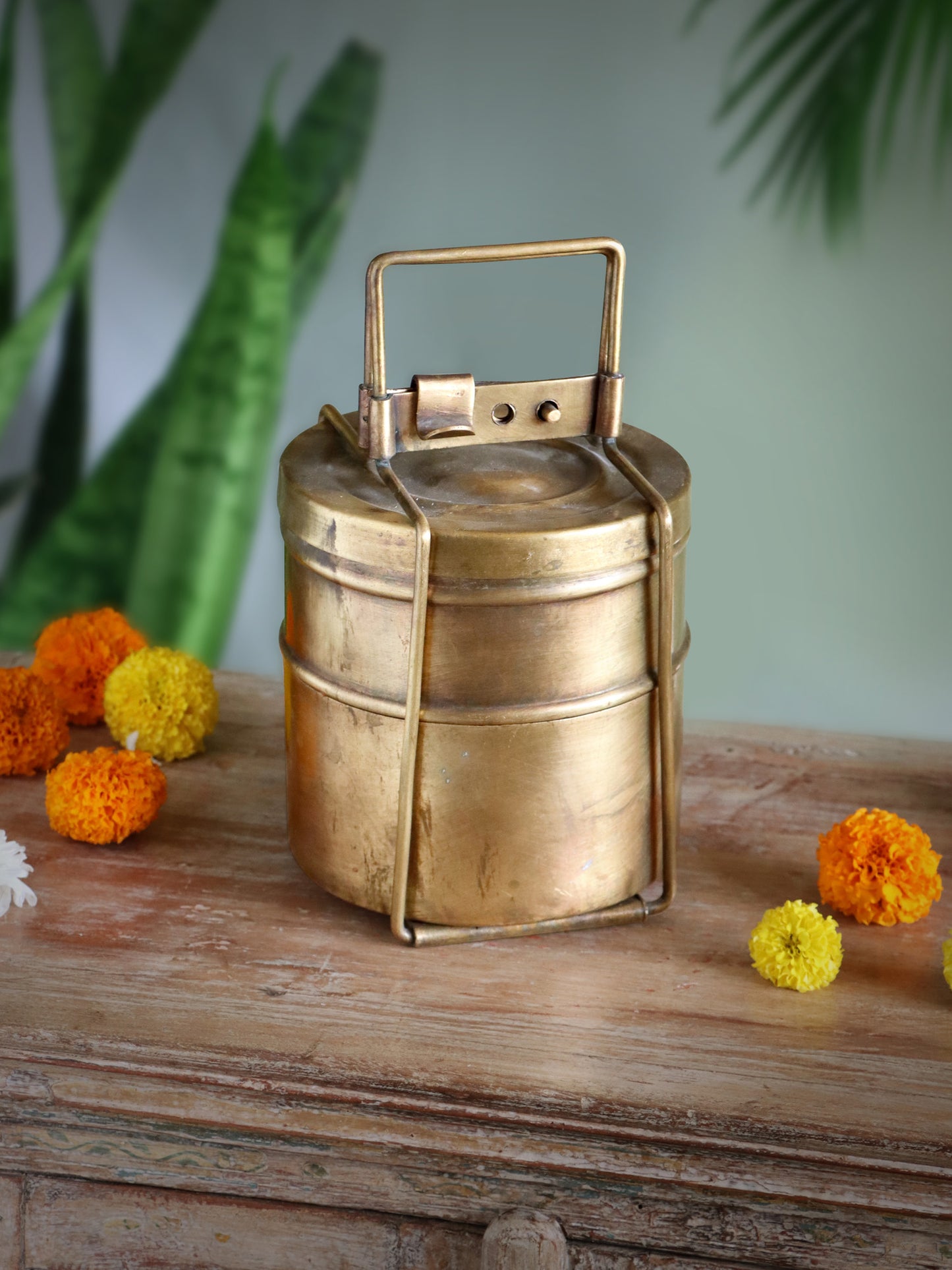 Brass Tiffin Box