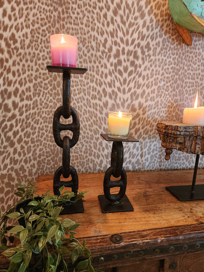 Iron Knot Candle Stand